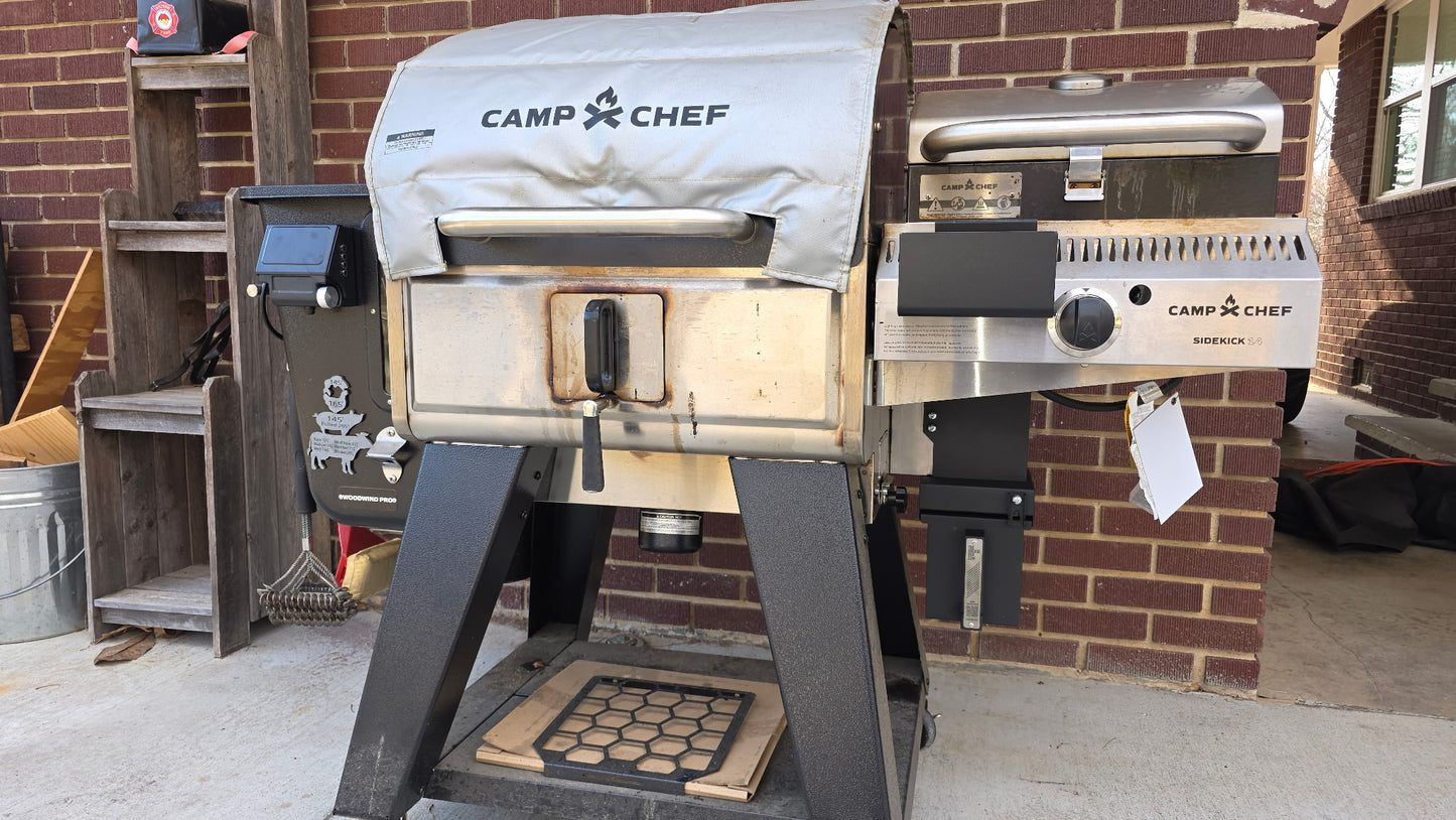 +Adapter -WP for Camp Chef Woodwind/ Pro with Sidekick accessory(GX-G sold separately)