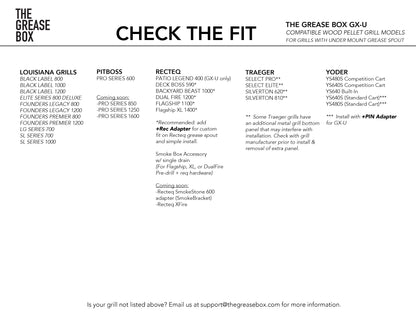 THE GREASE BOX GX-U (Under Mount)*