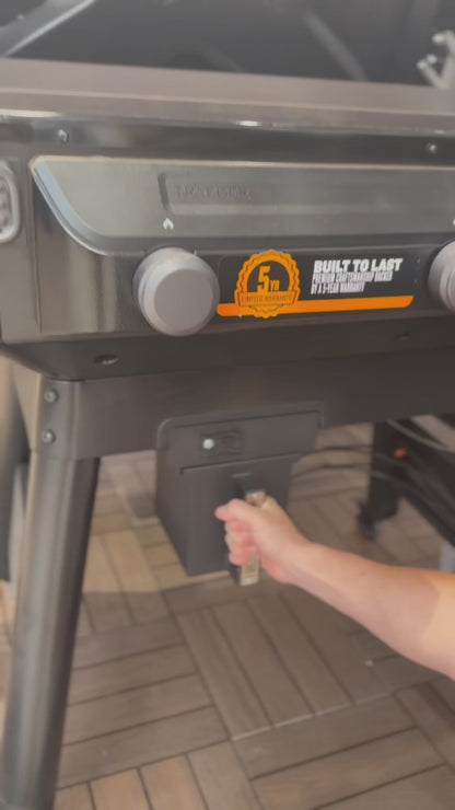 THE GREASE BOX GX-T: KEG replacement for Traeger WOODRIDGE & FLATROCK